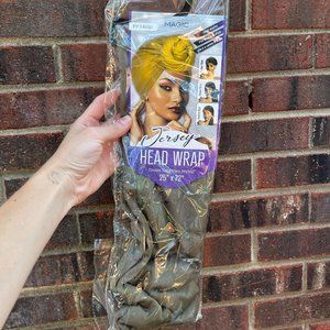 NWT magic collection jersey head wrap 25”x72”